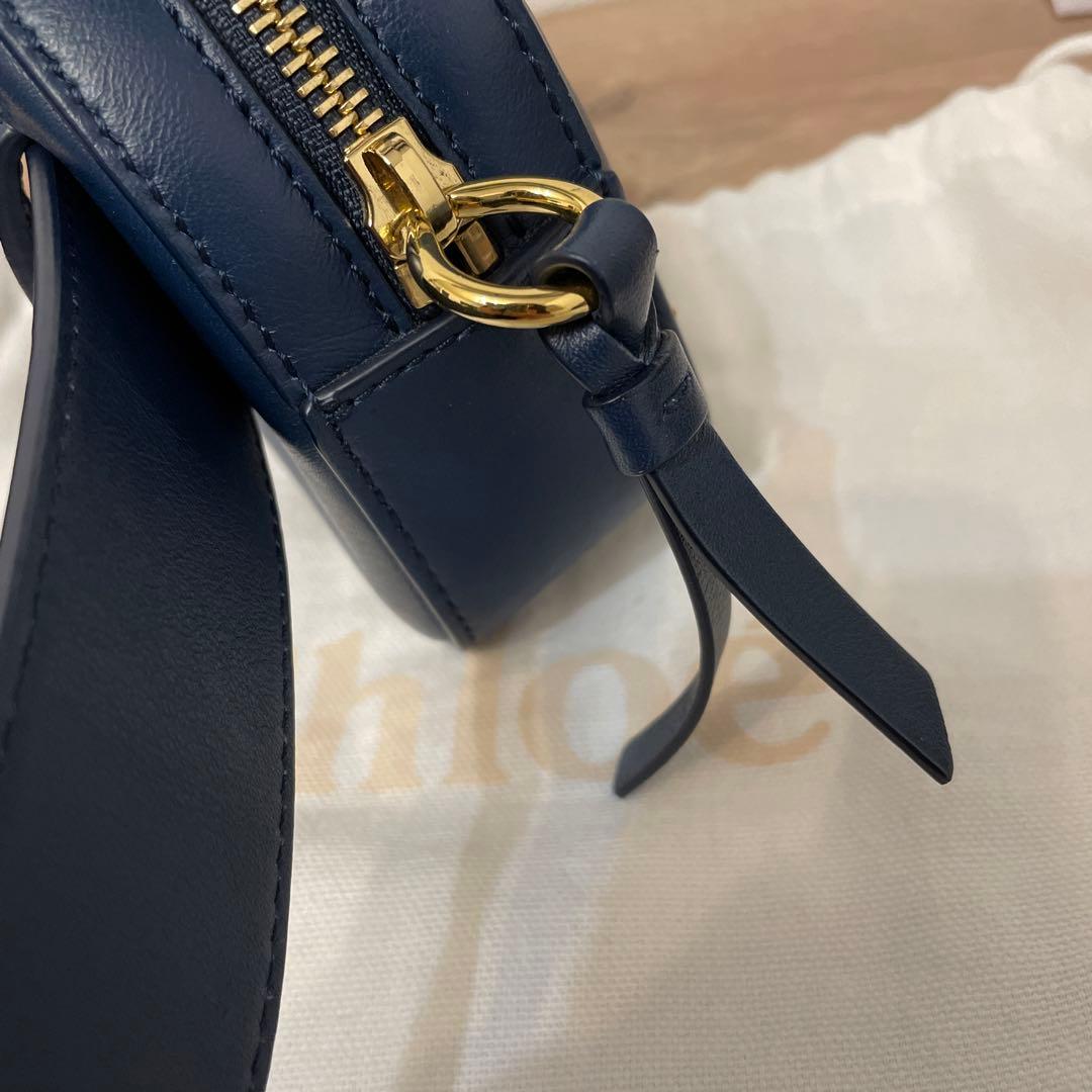 Chloé ネイビー ボディバッグ