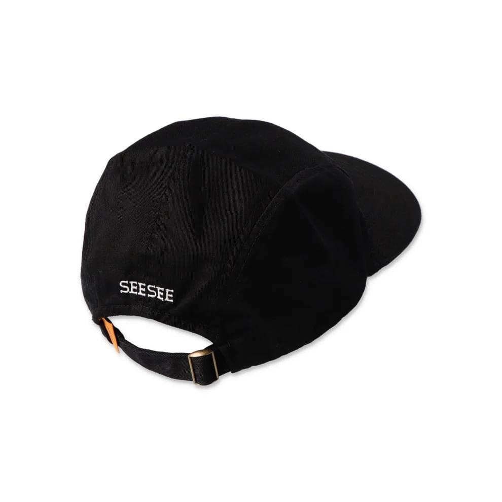 新品 SEE SEE COTTON JET CAP BLACK / 黒 キャップ