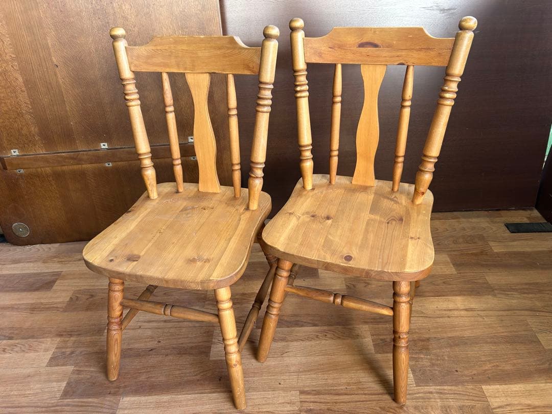 722 木製ダイニングチェア 2脚セット 北欧ナチュラル おしゃれ　カントリー