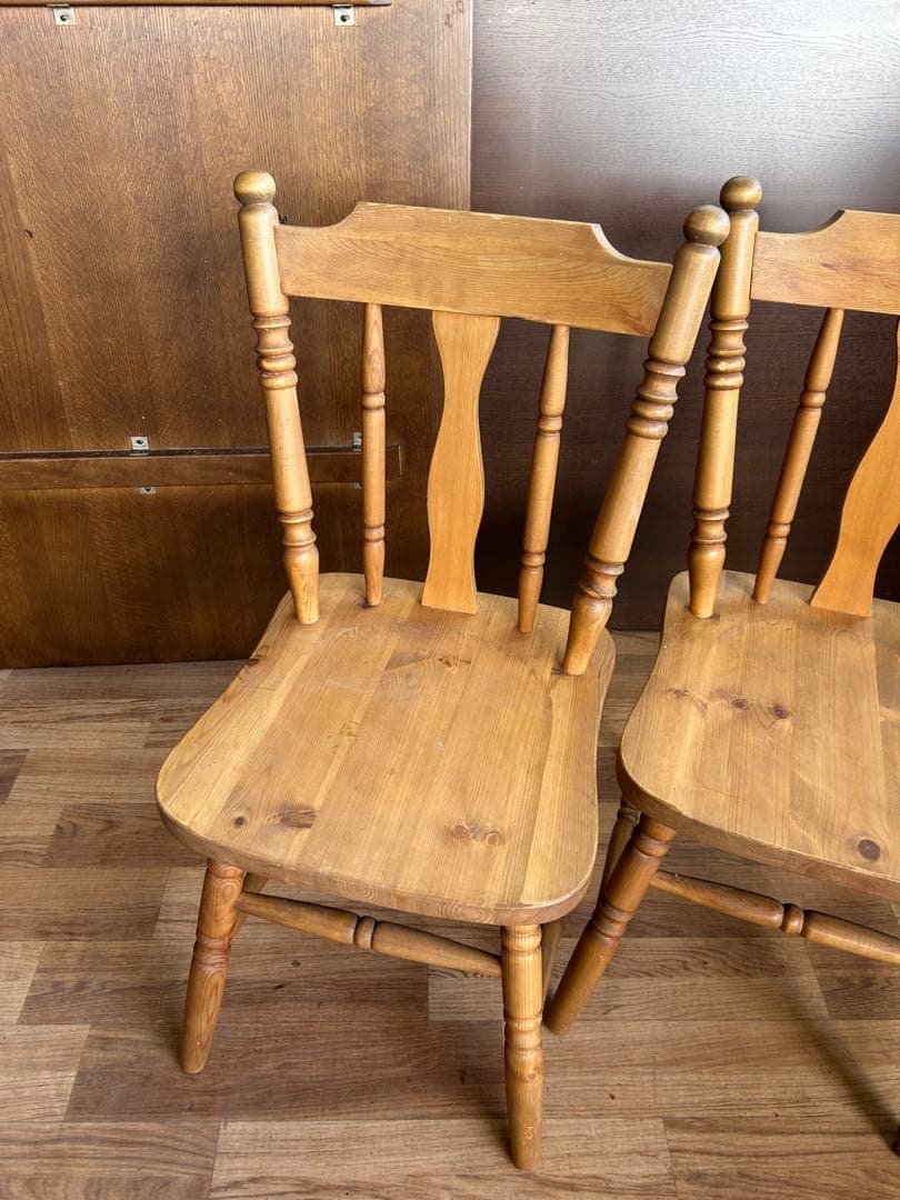 722 木製ダイニングチェア 2脚セット 北欧ナチュラル おしゃれ　カントリー