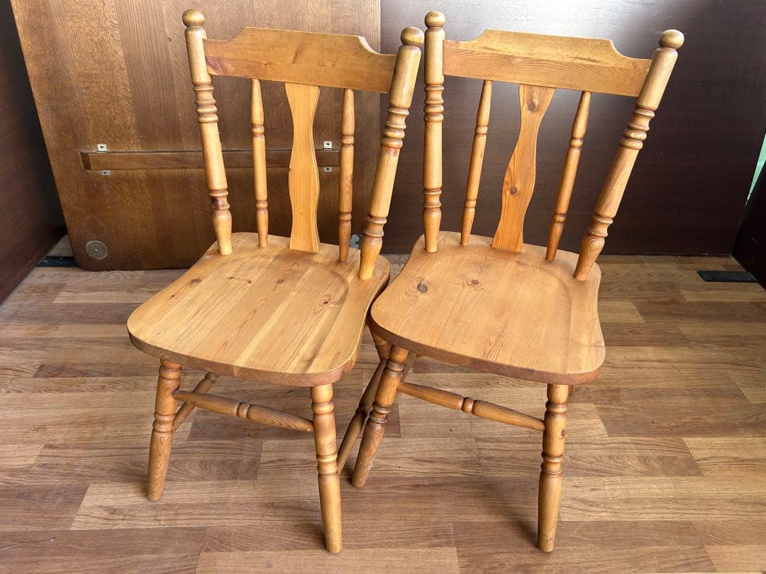 722 木製ダイニングチェア 2脚セット 北欧ナチュラル おしゃれ　カントリー