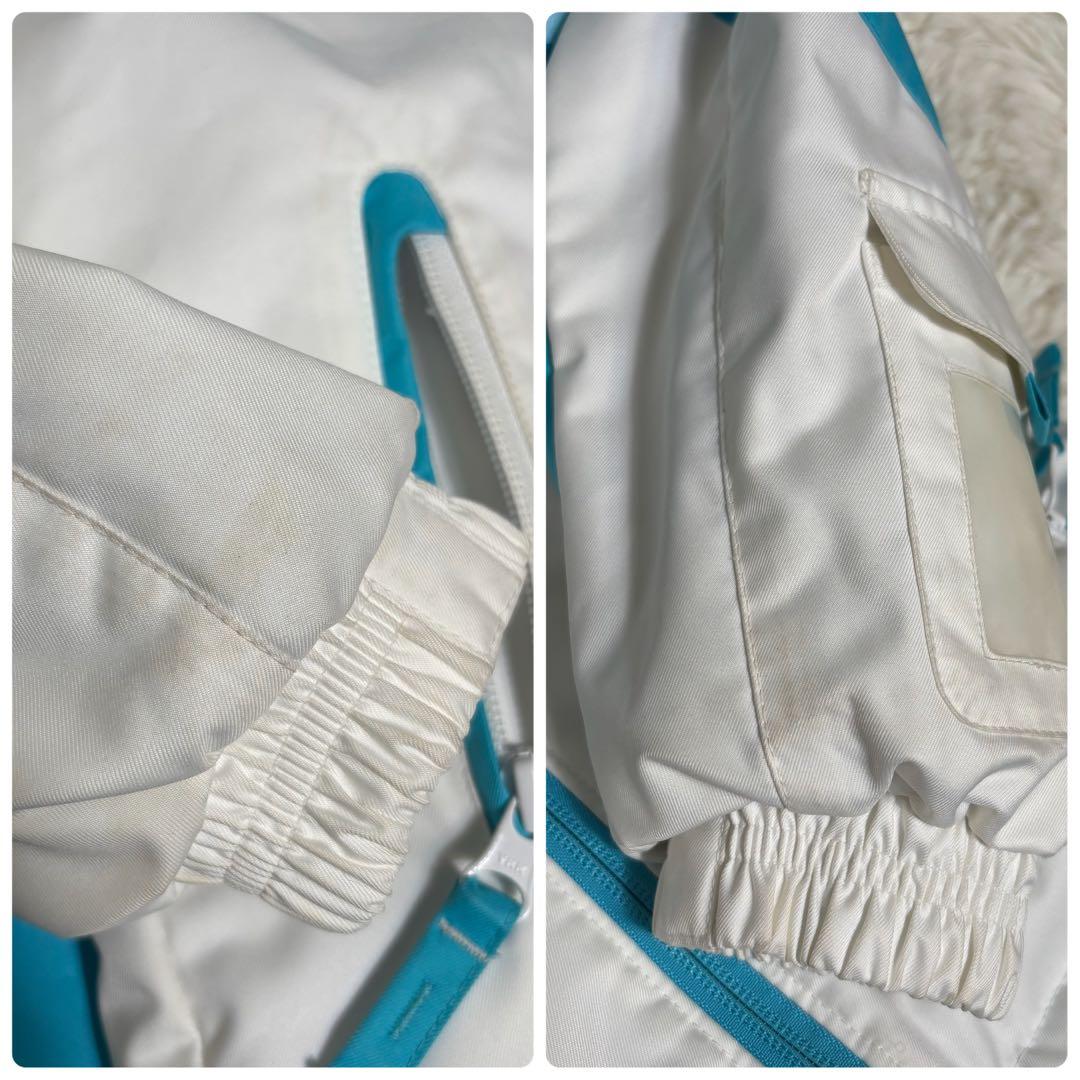 極美品✨フェニックス　セットアップ　スキーウェア　フード脱着可　ハート柄　130