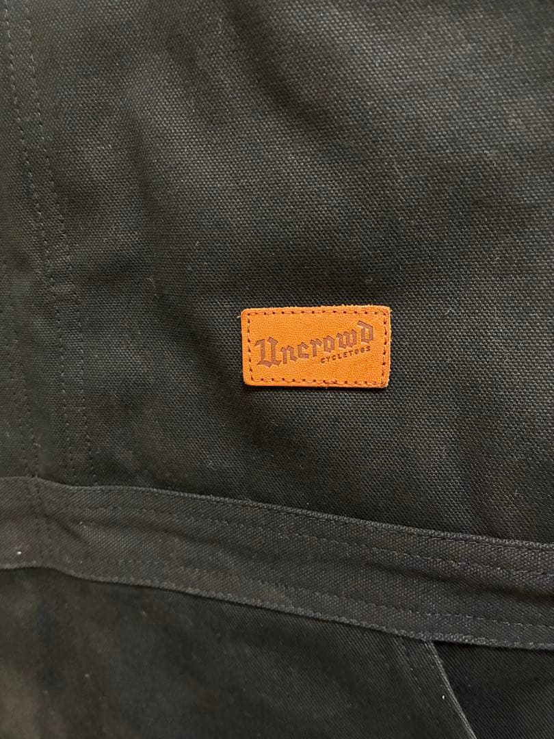 Uncrowd ダックオーバーオール 黒