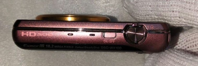 デジカメ　SONY　Cyber-shot　DSC-WX100 （本体のみ）