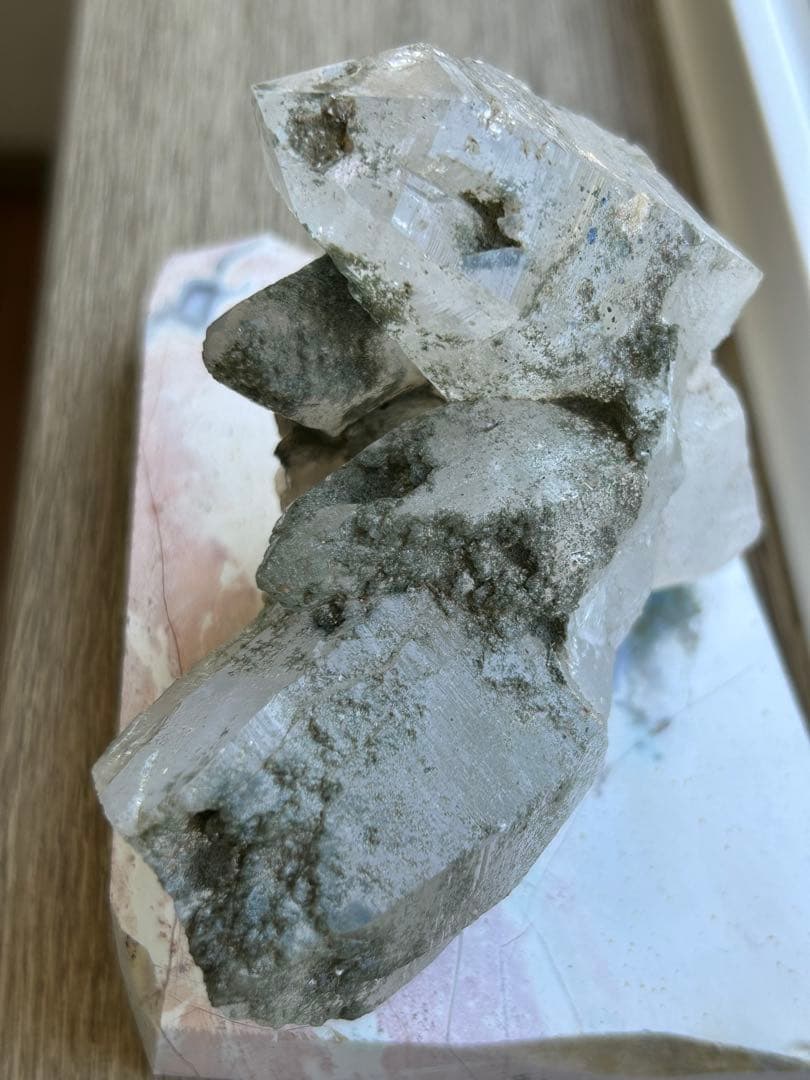 ガネッシュヒマール産 ヒマラヤンクォーツ クローライト