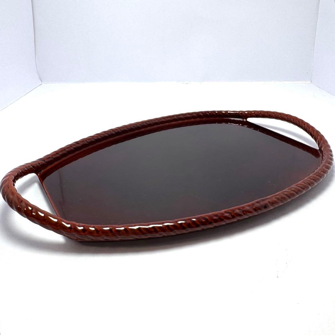 新品未使用 越前漆器 松田宝仙 縄漆 天然木 プレート 漆 6点セット 伝統工芸