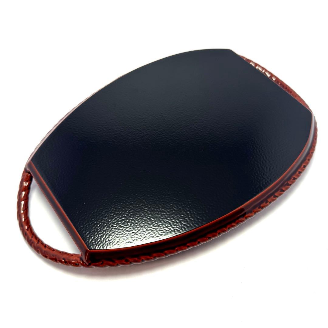 新品未使用 越前漆器 松田宝仙 縄漆 天然木 プレート 漆 6点セット 伝統工芸