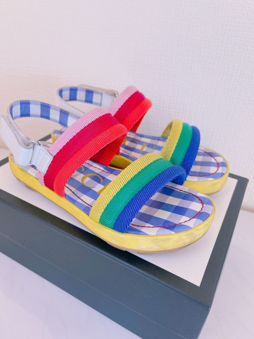 GUCCIサンダル　30(18〜19cm)