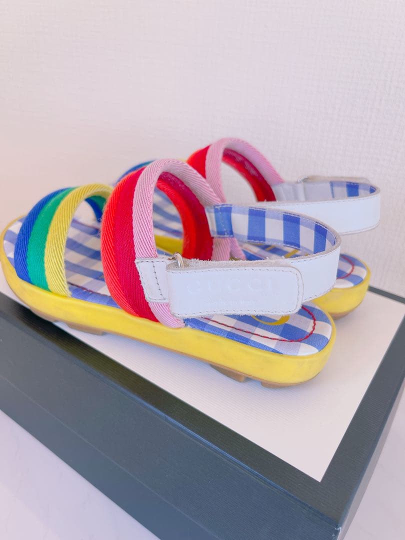 GUCCIサンダル　30(18〜19cm)