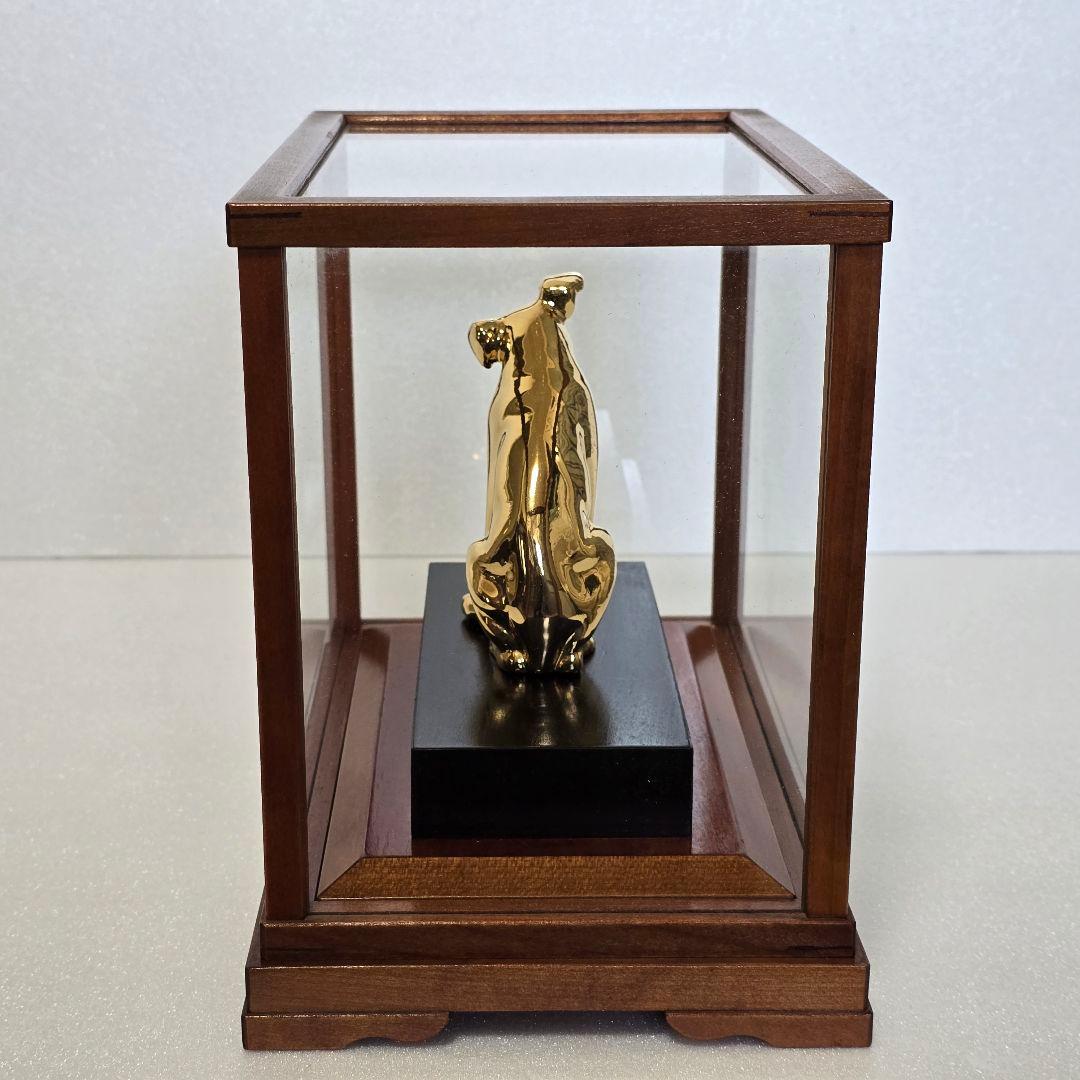 Victor ビクター ニッパー ゴールド ガラスケース付き 昭和レトロ 希少