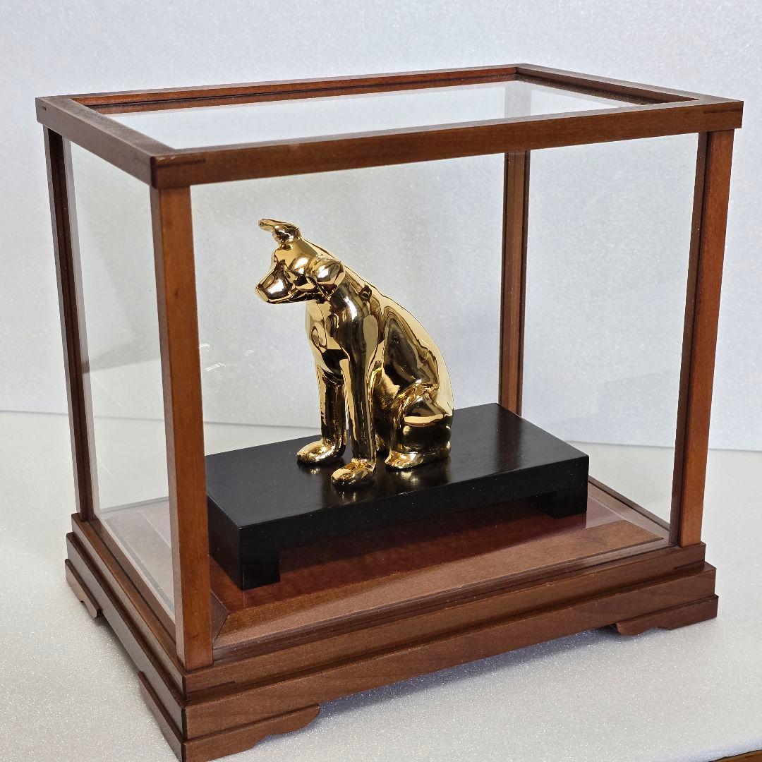 Victor ビクター ニッパー ゴールド ガラスケース付き 昭和レトロ 希少