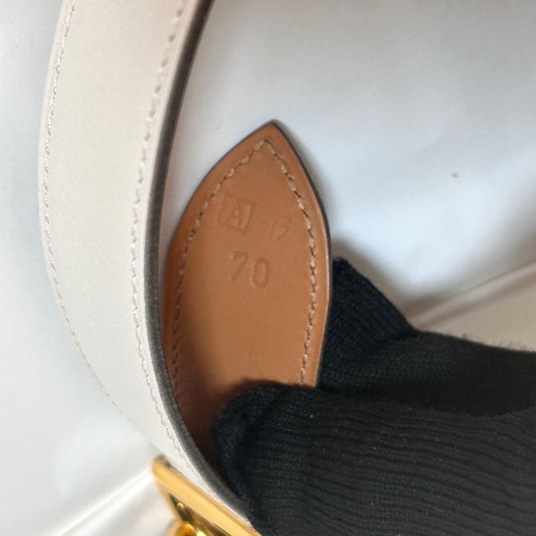 【美品】HERMESエルメス　シェーヌダンクル70 ベルト　バックル