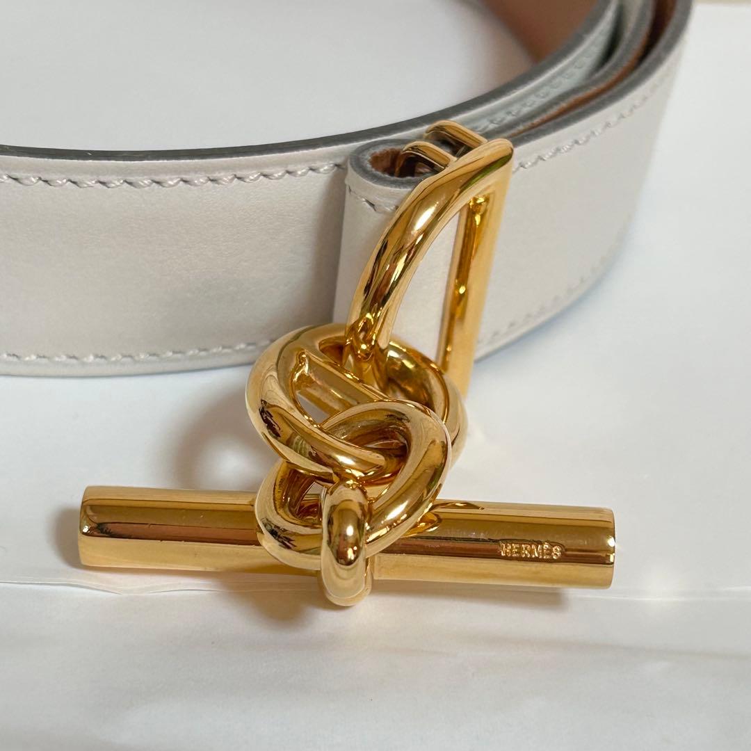 【美品】HERMESエルメス　シェーヌダンクル70 ベルト　バックル