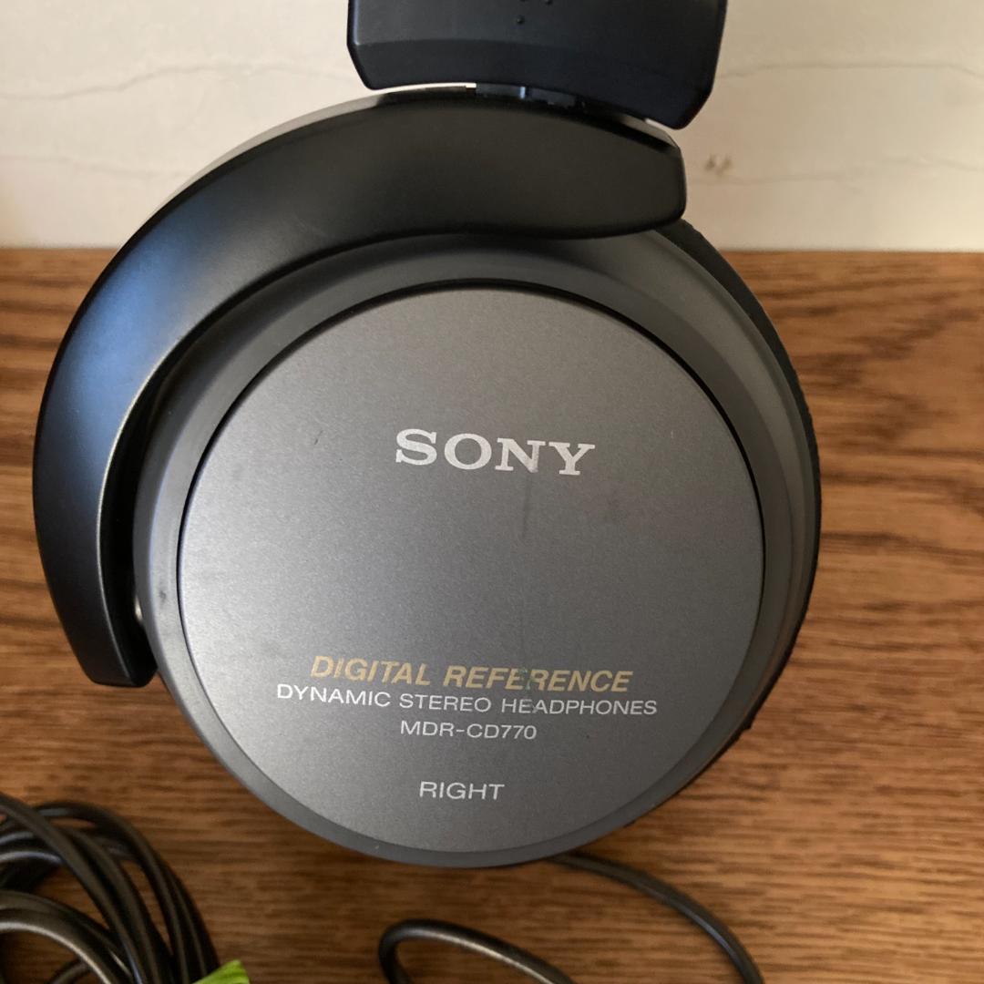 動作確認済み SONY ソニー MDR-CD770 有線ヘッドホン レア