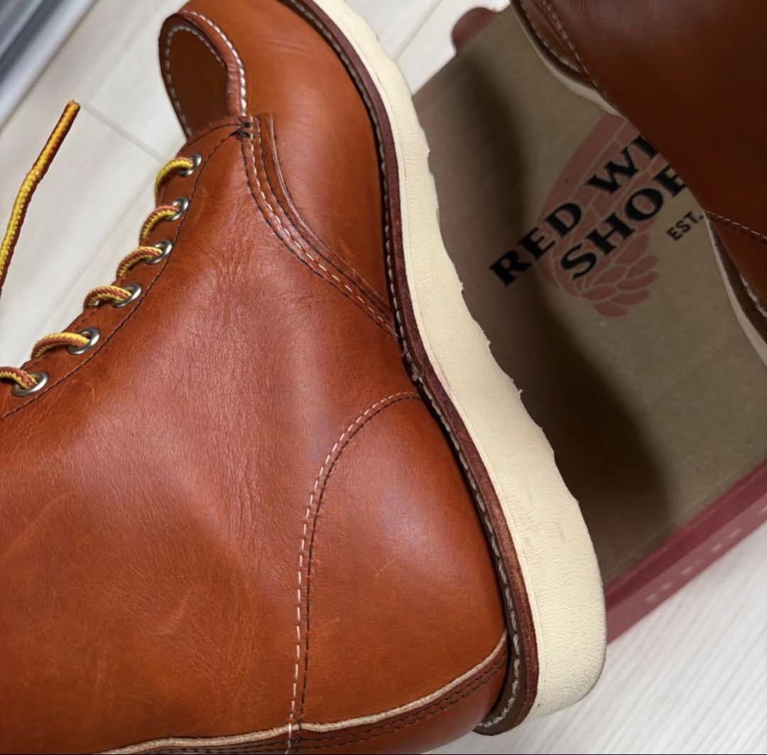 極美品　数回のみ着用　レッドウイング　REDWING 6インチクラシックモック