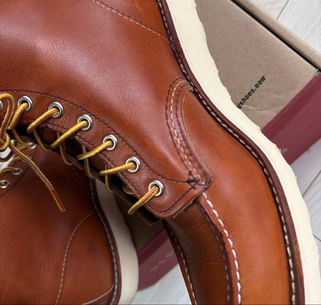 極美品　数回のみ着用　レッドウイング　REDWING 6インチクラシックモック