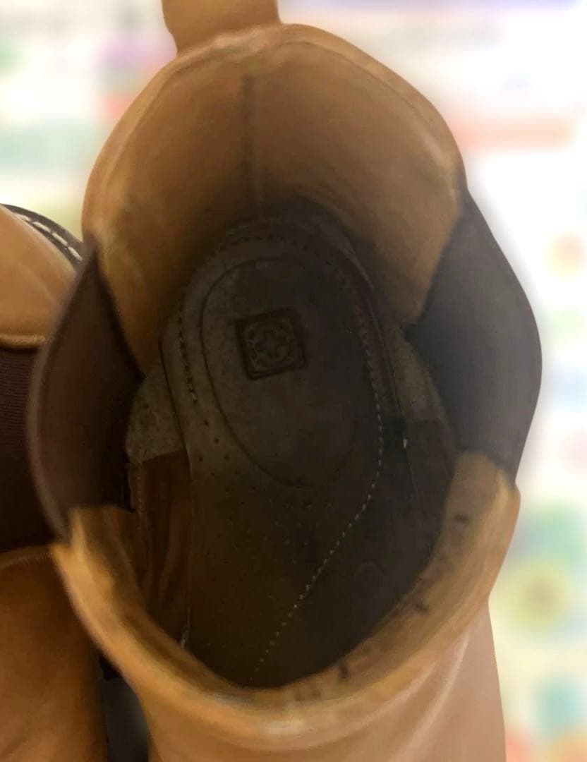 ドクターマーチン　キャメル　レザー サイドゴアブーツ２6cm