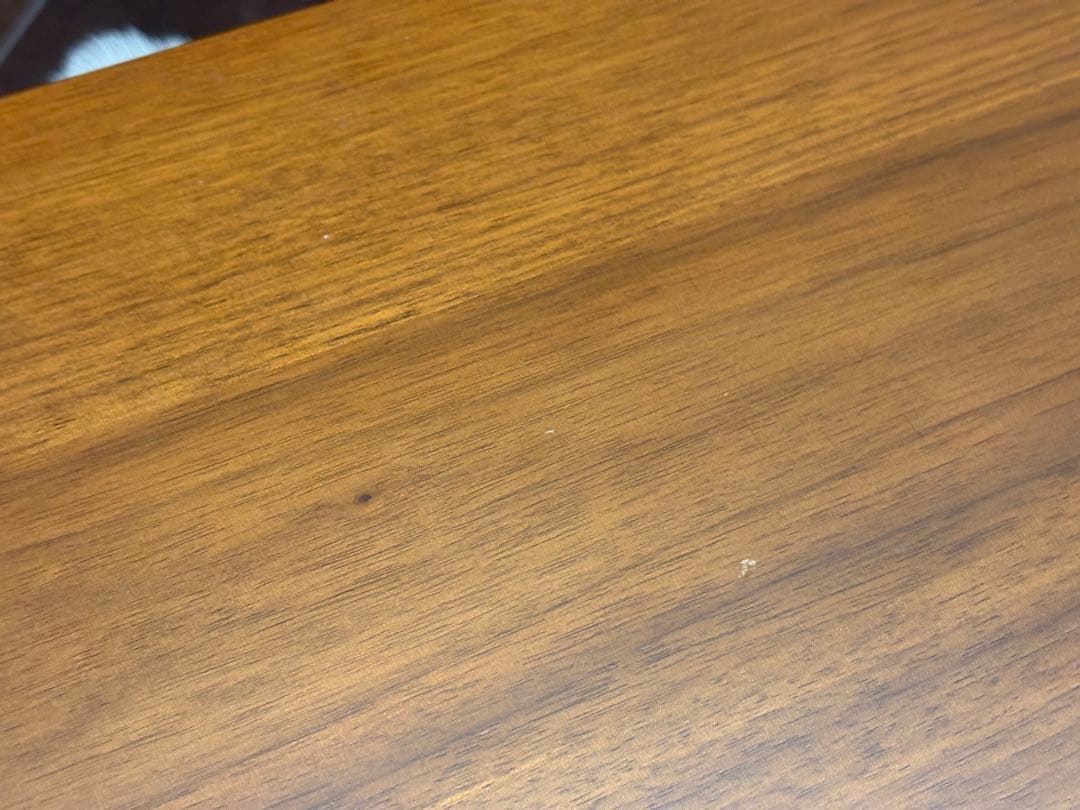 ベルメゾンデイズ　ローテーブル　ウォールナット　引き出し付き　シンプル　GZ