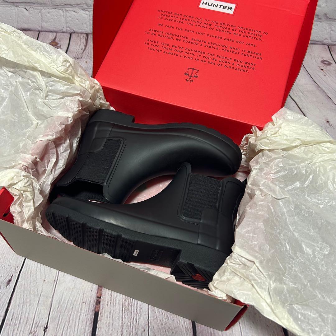 ✨️ t a u✨️【HUNTER】 チェルシーブーツ レインブーツ UK5