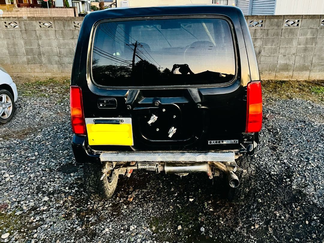 【不動車】エンジン好調 車検1年半付き SUZUKI スズキ ジムニー JB23