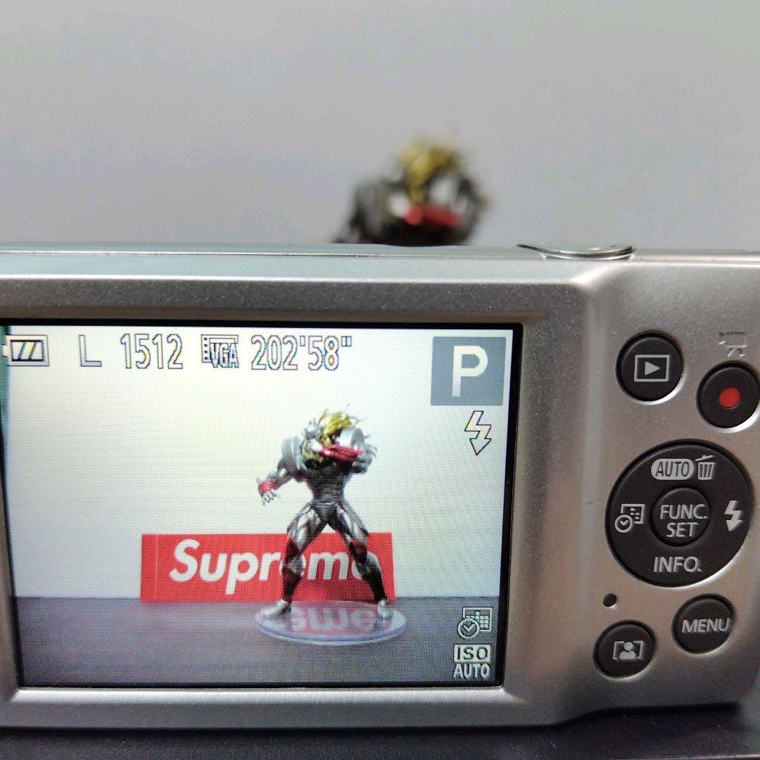 Canon IXY200 シルバー デジタルカメラ　バッテリー　充電器付き　良品