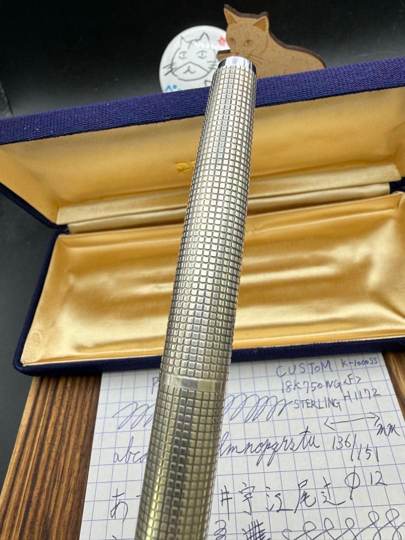 Pilot 万年筆 カスタム KS-1000SS STERLING SILVER
