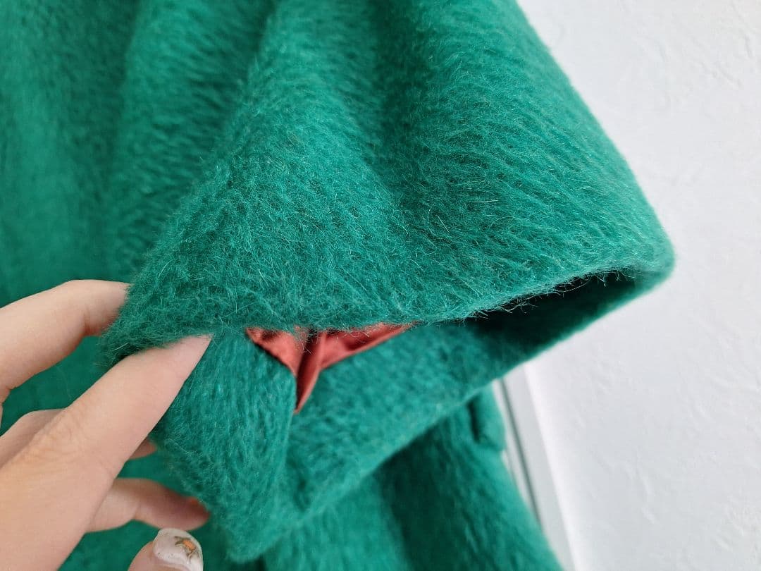 K*I様 アメリカ古着 lilli ann リリアン ウールコート グリーン