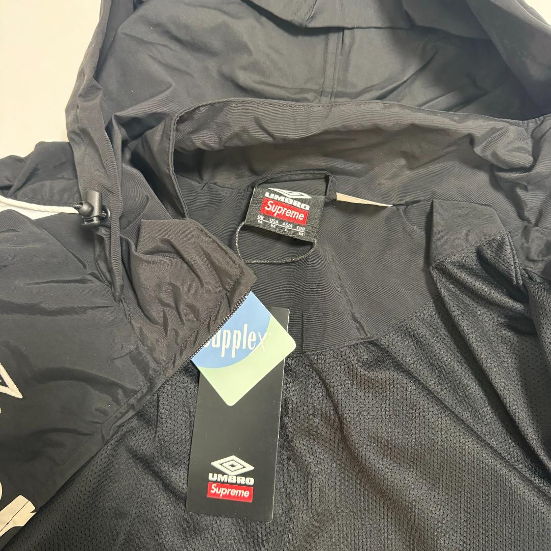 Supreme ブラック ナイロンジャケット　M