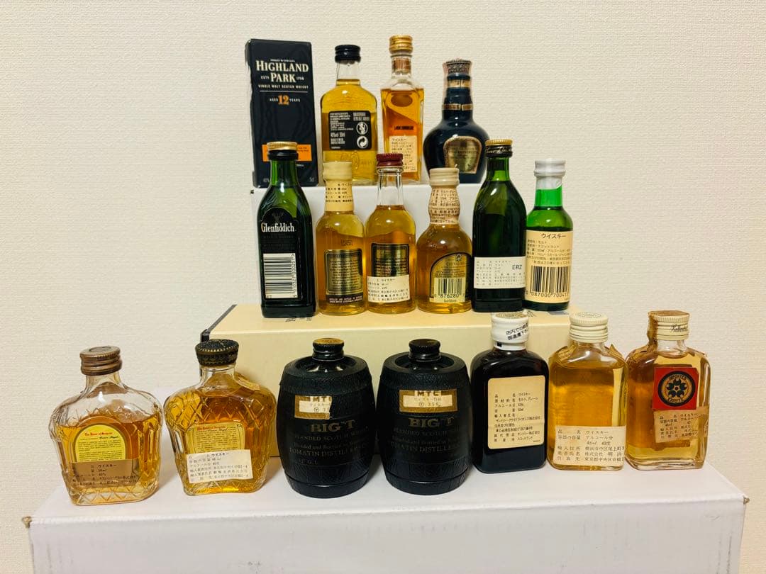 ウイスキー　ミニボトル　ミニチュアボトル　小瓶　古酒 50ml