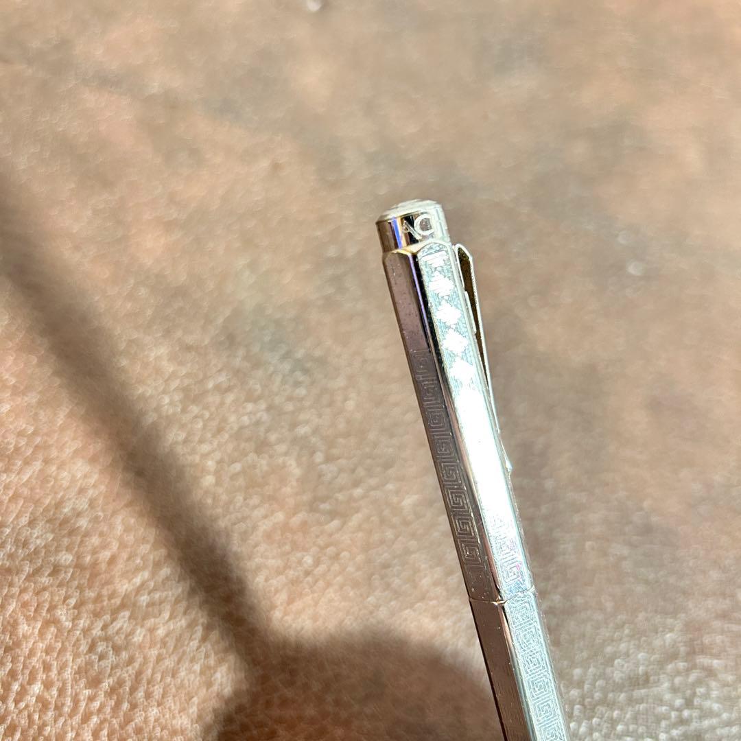 カランダッシュ 万年筆 エクリドール シェブロン シルバー 希少