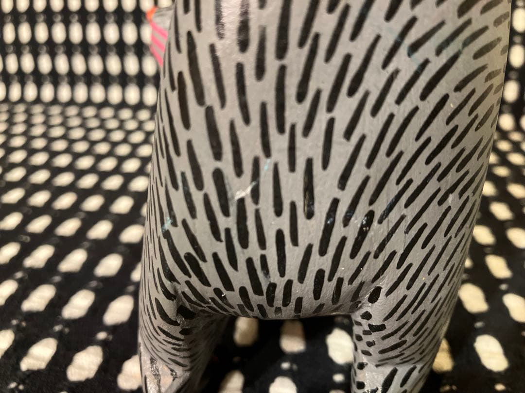 メキシコ オアハカ ウッドカービング アライグマ エドゥアルド・ヒメネス