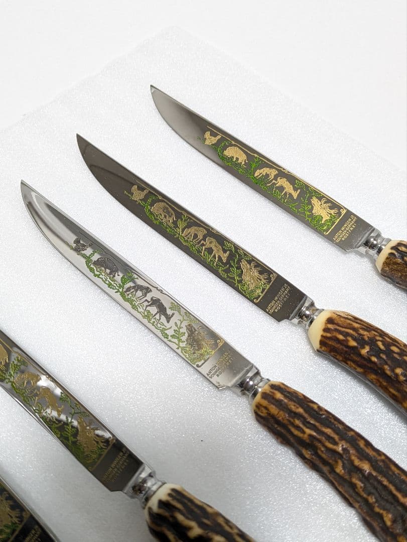 ゾーリンゲン 鹿角 カトラリーセット フォーク ナイフ B204