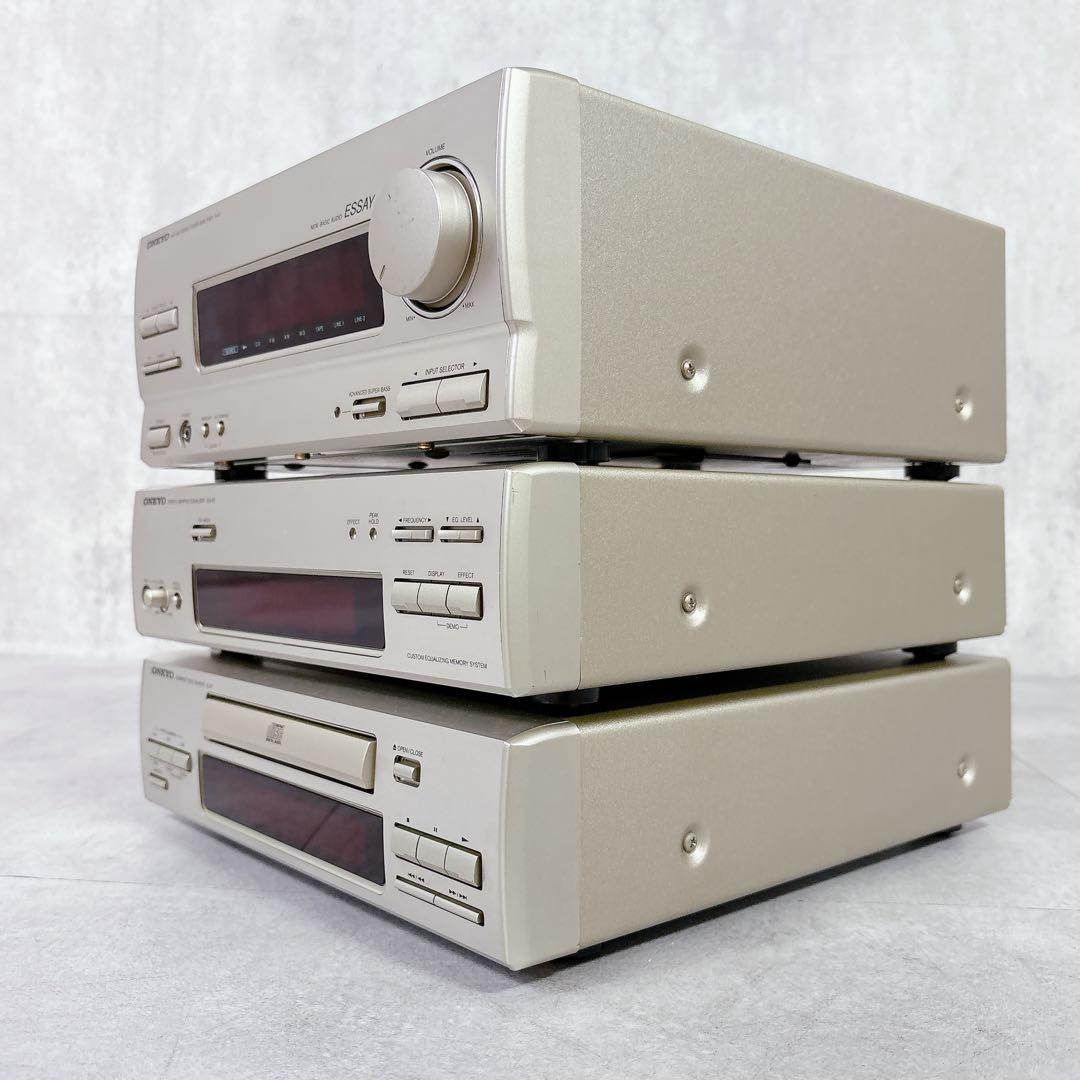 V696 ONKYO ESSAY C-A7 EQ-A5 R-A7 3台セット