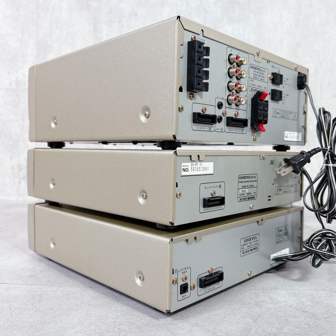 V696 ONKYO ESSAY C-A7 EQ-A5 R-A7 3台セット