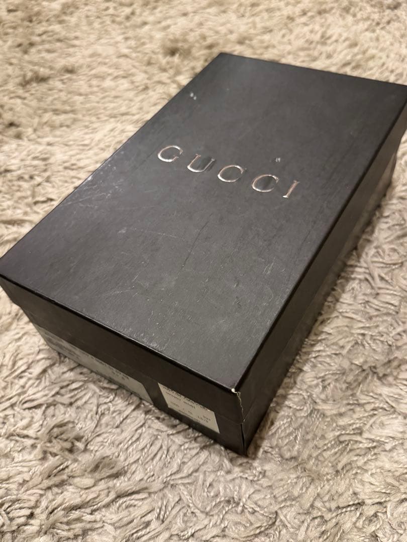 GUCCI グッチ　GGデニムミュール　ブラック　箱付　24〜24.5 美品