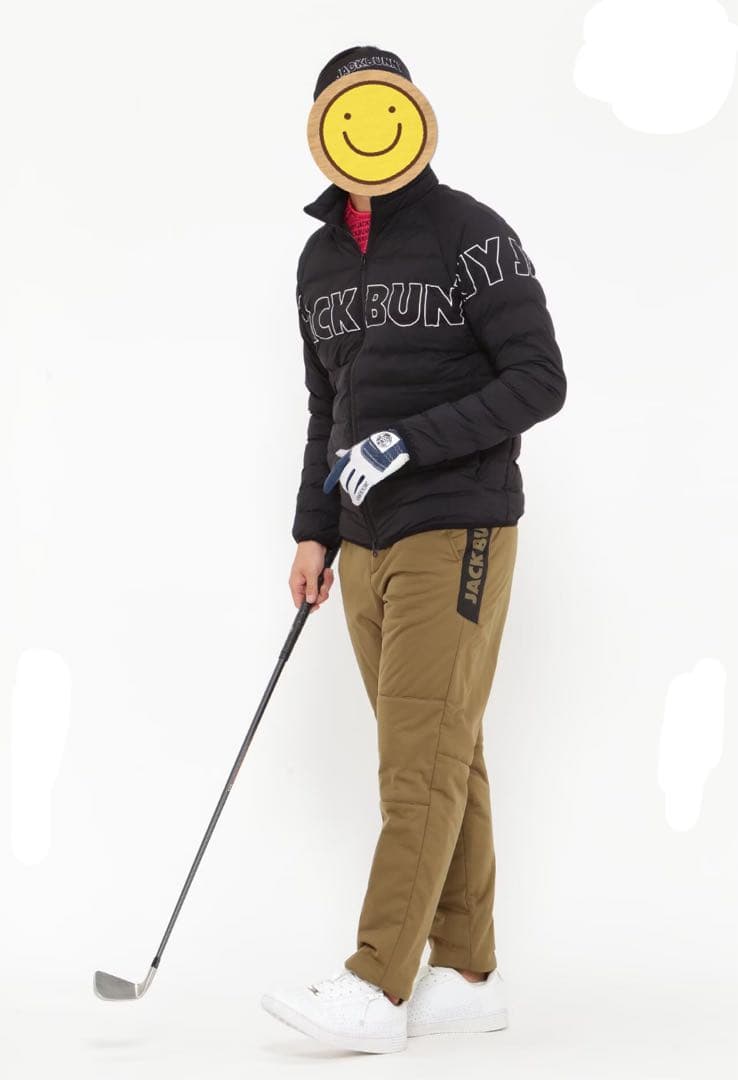 ジャックバニー ◆メンズ用 ナイロンタフタ袋織 中綿ブルゾン JACKBUNNY