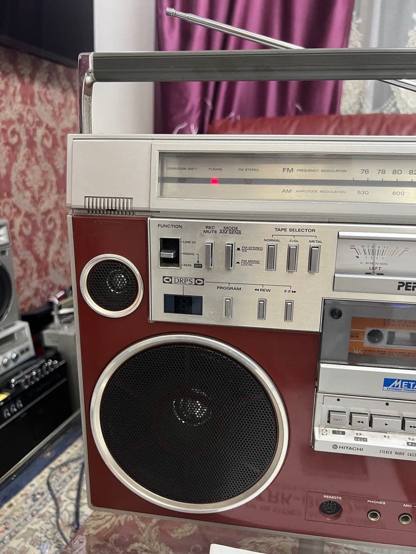 希少BTに変更可能日立ラジカセTRK-8600RM中古メンテナンス済み動作品美品