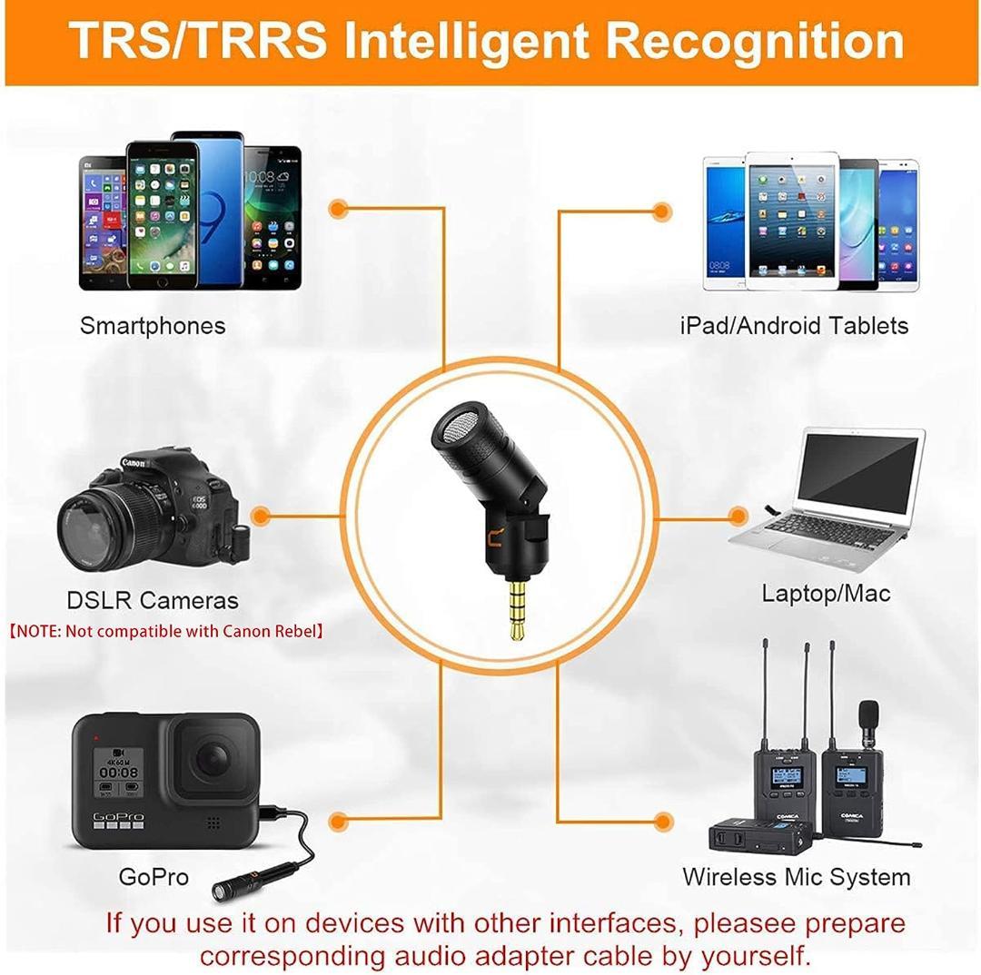 ミニマイク COMICA CVM-VS07 | カメラ/スマホ用