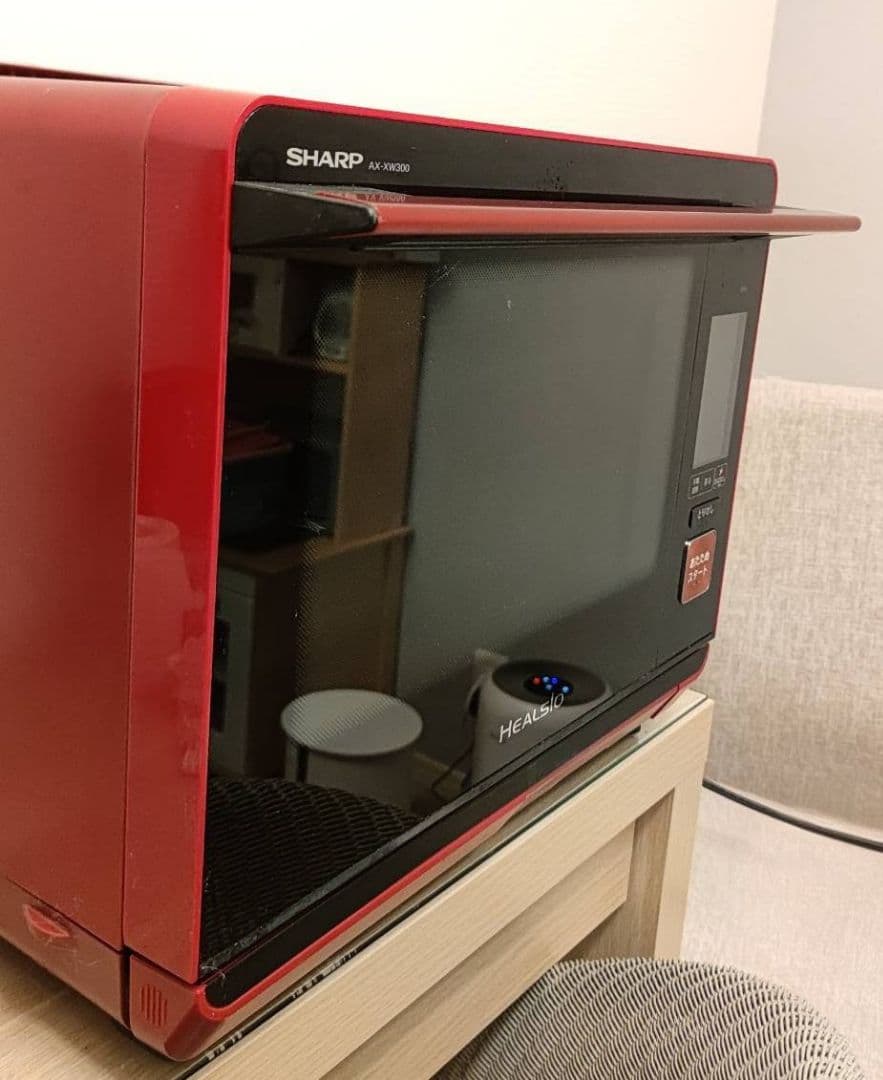 シャープ ウォーターオーブン ヘルシオ AX-XW300-R 赤 レッド