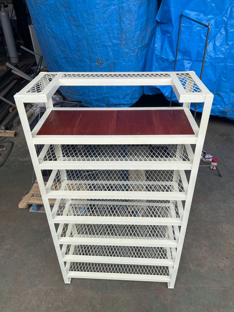 こんなのも出来ます☆特注アイアンラック☆収納棚☆シューズラックなど