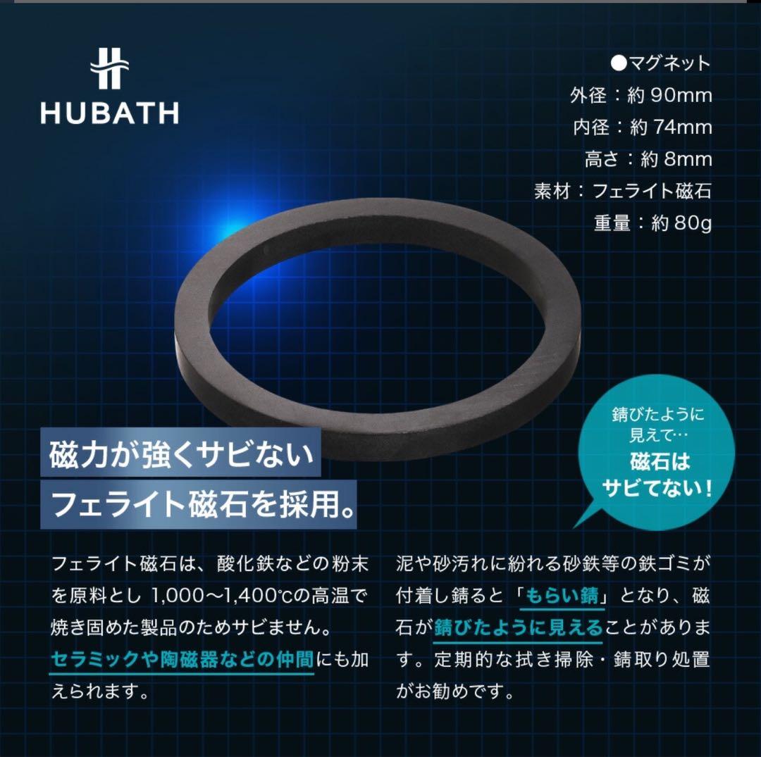 SINKATEC HUBATH お風呂用マグネットヘアキャッチャー