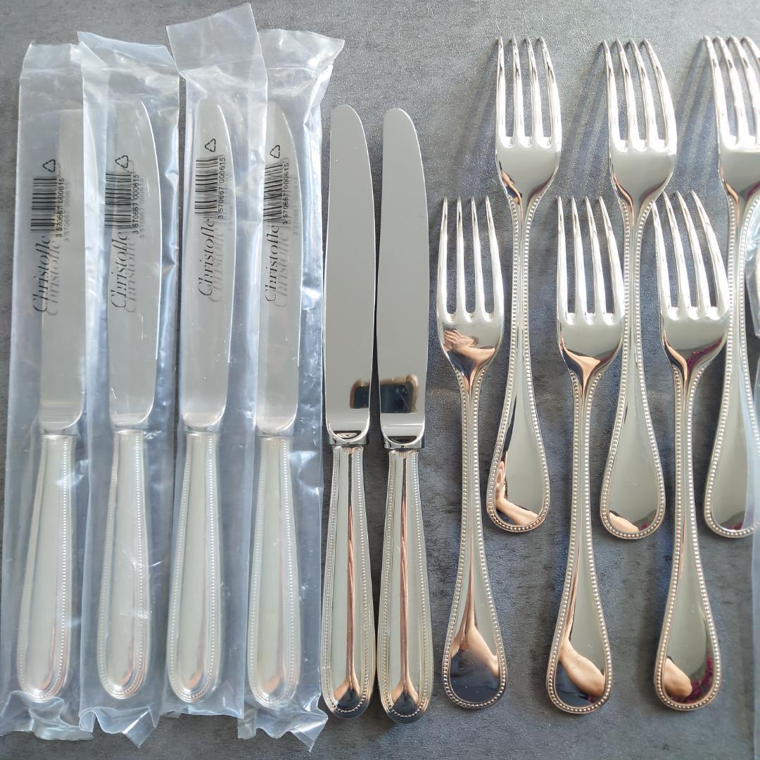 美品 クリストフル パール 未開封含む 30点