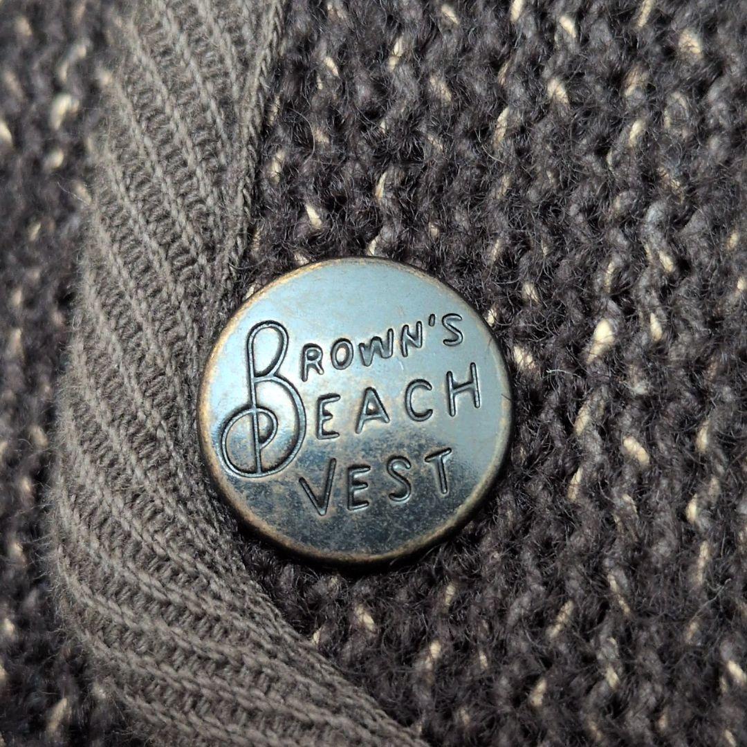 【激レア タグ付 美品】ブラウンズビーチ　アーリーベスト　ワッペン　フルカウント