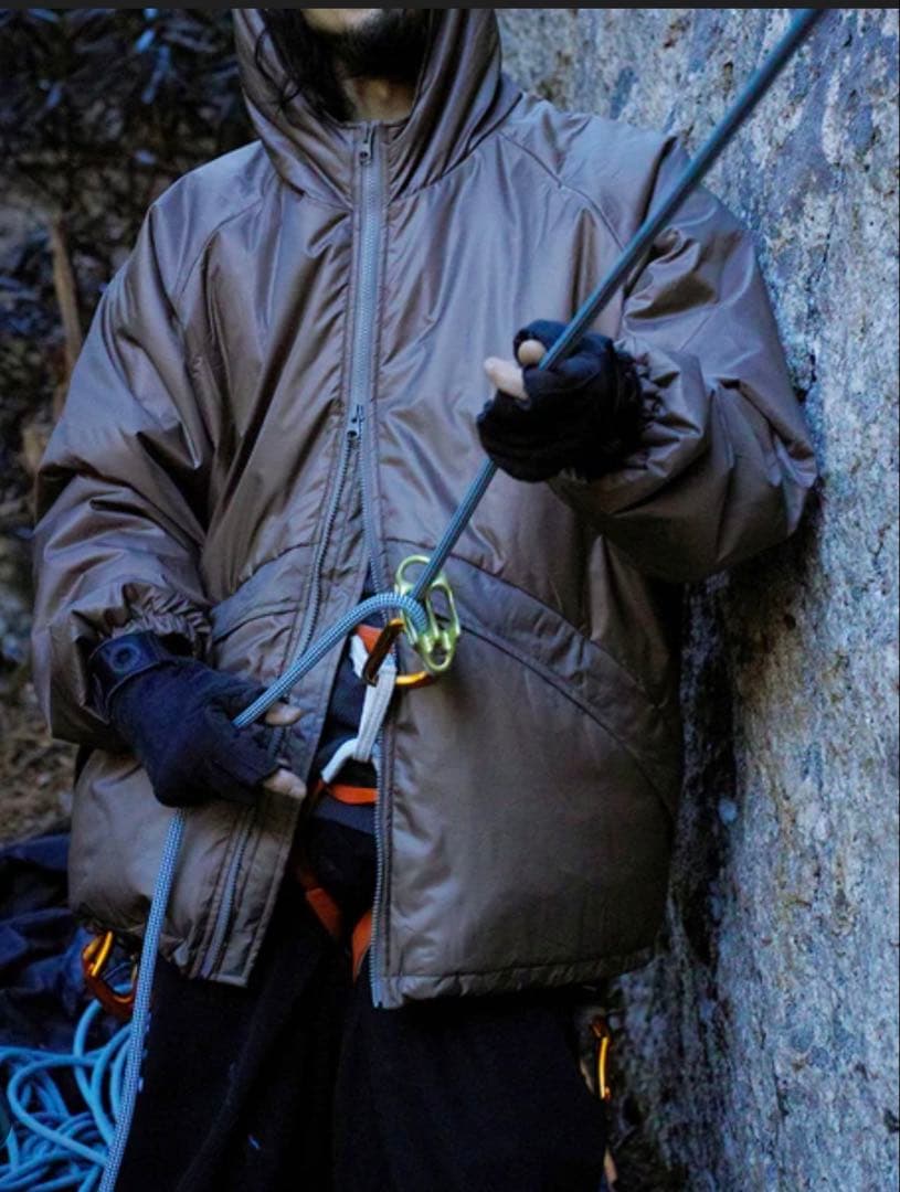 新品未使用moonlightgear kamuyjacket L/XLbrown