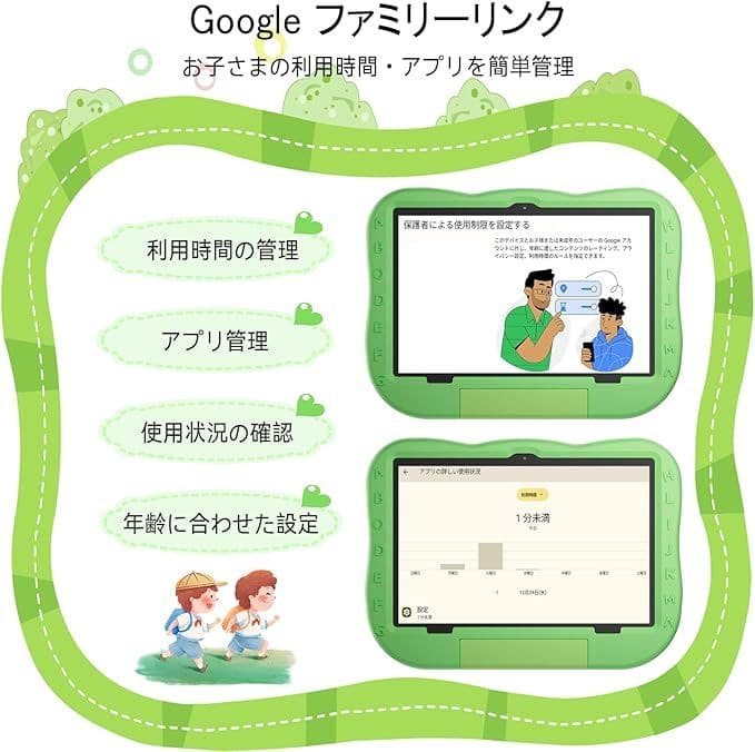 キッズタブレット10インチ 12GB+64GB