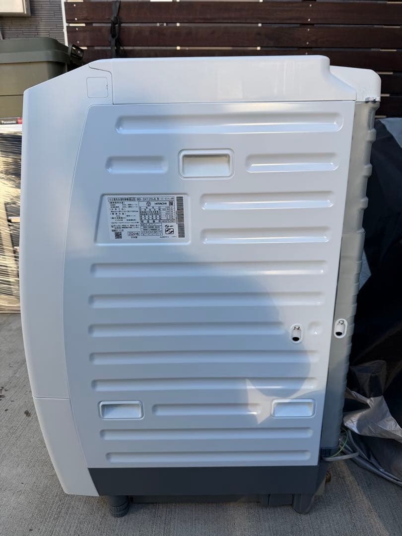 【5年保証付】美品 HITACHI ドラム式洗濯乾燥機 BD-SV120JL