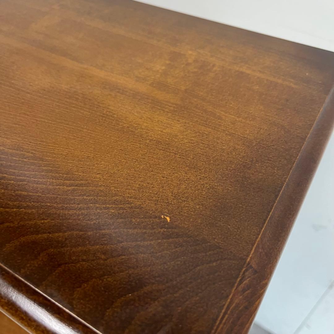 オールド karimoku コロニアル 花台 電話台 昭和レトロ z386