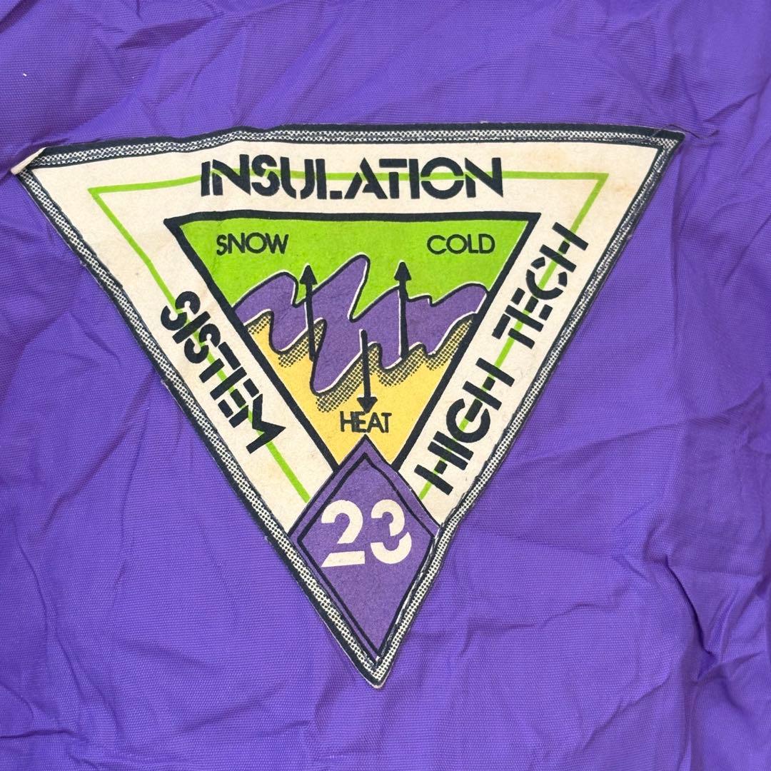 【希少/イタリア製】80s-90s スキーウェア つなぎ ネオンカラー