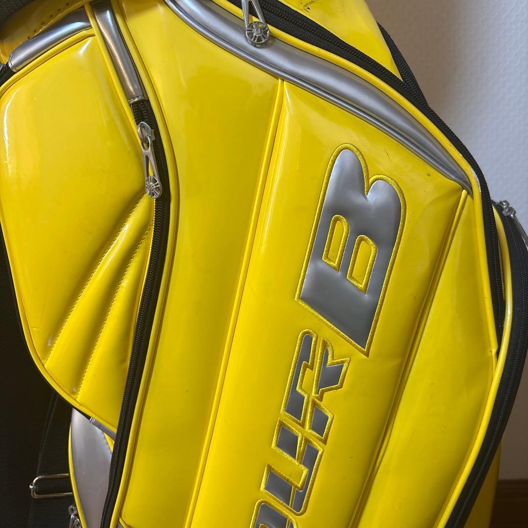 BRIDGESTONE TOUR B キャディーバック　イエロー