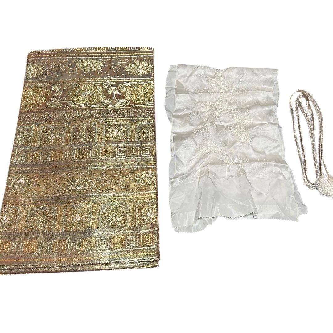 未使用近い　美品　袷　正絹　江戸小紋　大小霰　訪問着　フルセット